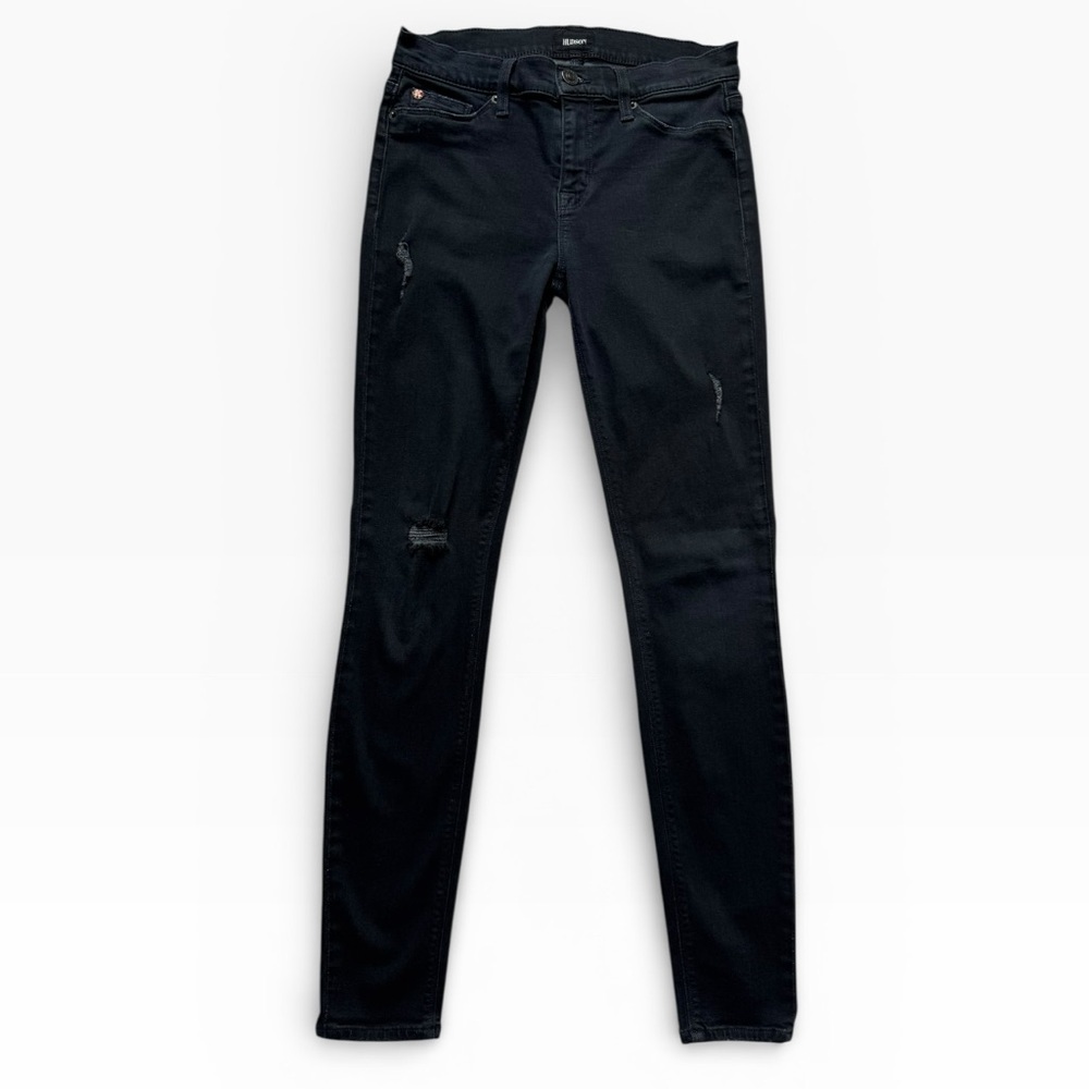 Hudson Women’s Black distressed jeans Size 26​